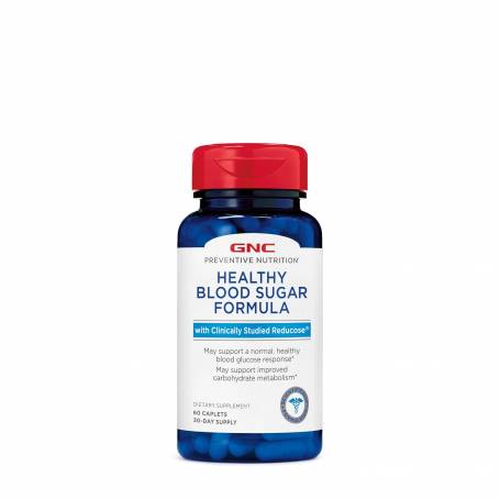 Preventive nutrition blood sugar, formula cu reducose pentru reglarea zaharului din sange, 60tbl - Gnc