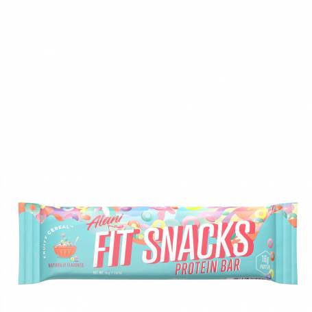 Alani nu fit snacks baton proteic cu aroma de cereale cu gust de fructe, 46g - Gnc