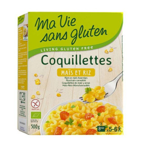 Melcisori din porumb si orez fara gluten, eco-bio, 500g, Ma vie sans Gluten
