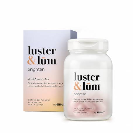 Luster lum brighten, formula pentru sanatatea pielii, 60cps - Gnc