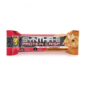Bsn syntha-6 protein crisp, baton proteic, cu aroma de unt de arahide crocant, 56g - Gnc
