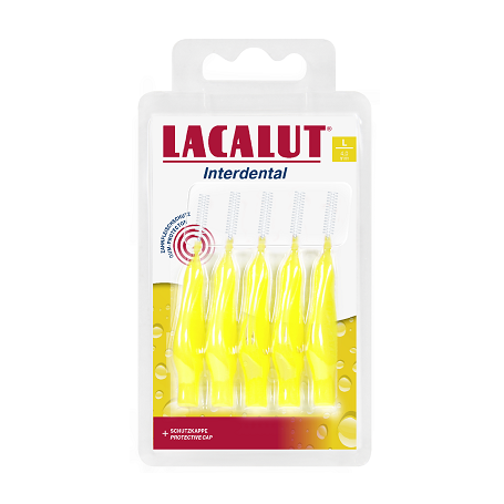 Periute interdentare L 4mm, 5bucati - Lacalut