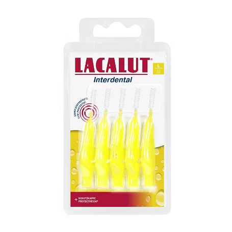 Periute interdentare L 4mm, 5bucati - Lacalut
