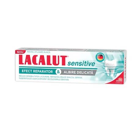 Pasta de dinti Sensitive Whitening, 75ml - Lacalut