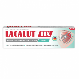 Crema adeziva Fix Mint, 40g - Lacalut