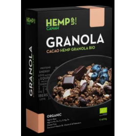 Granola cacao cu canepa, eco-bio, 400g - Canah