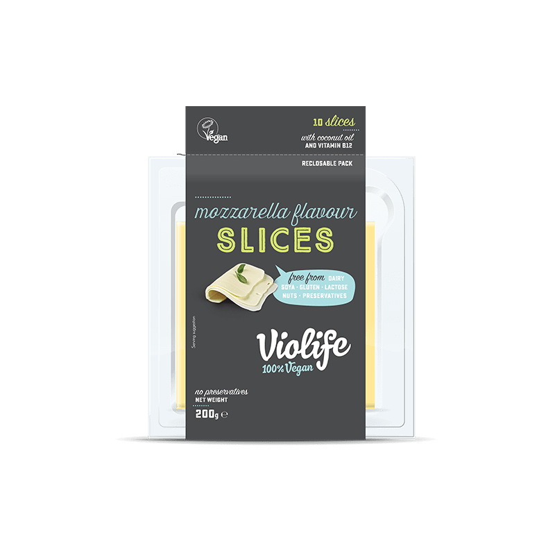 Mozzarella vegana, 7 felii, 140g - Violife