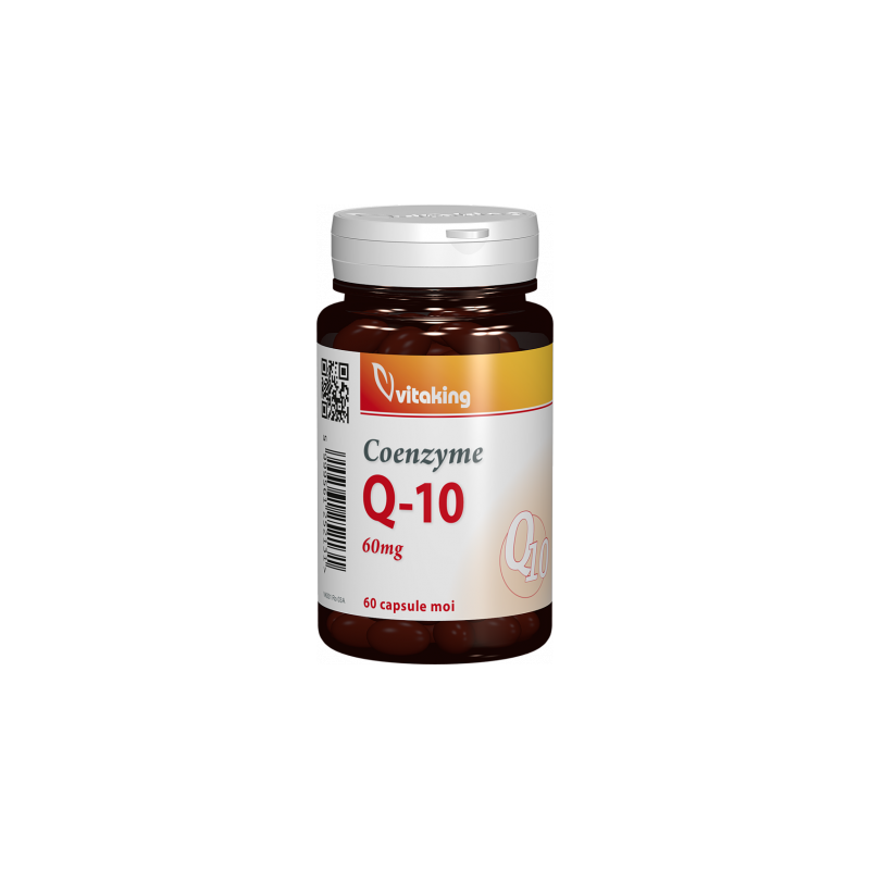 Coenzima Q10 naturala 60mg, 60cps - Vitaking