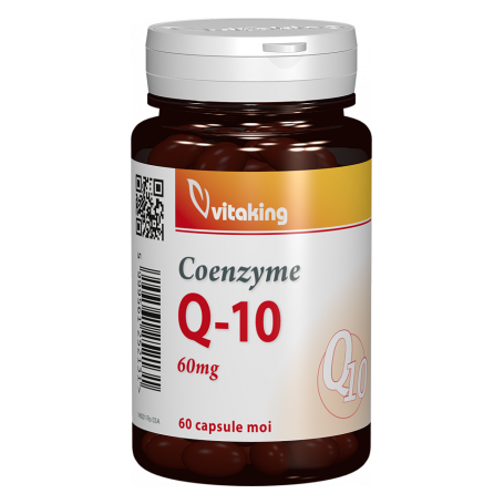 Coenzima Q10 naturala 60mg, 60cps - Vitaking