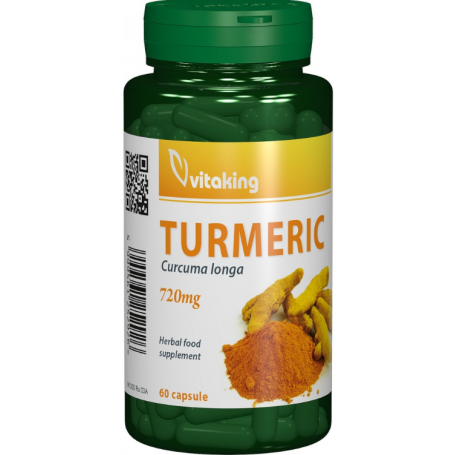 Curcuma, Turmeric, 700mg, 60cps - Vitaking