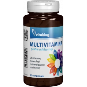 Multivitamine pentru adolescenti, 90cpr - Vitaking