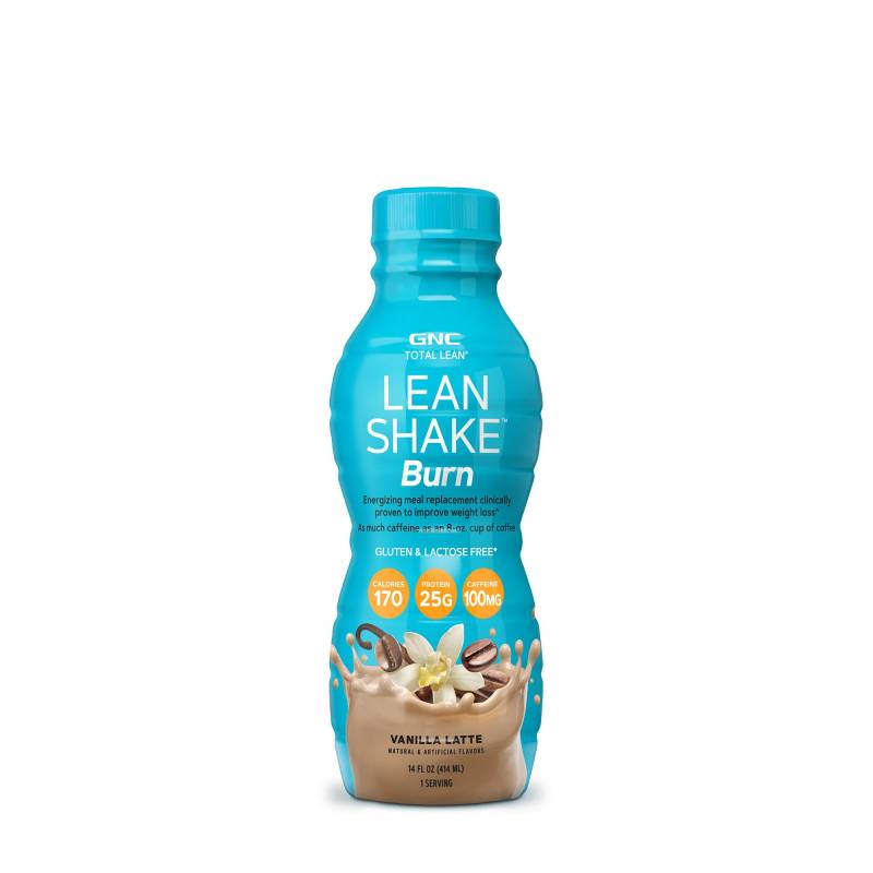 Total lean lean shake burn, shake proteic rtd cu aroma de vanilie si