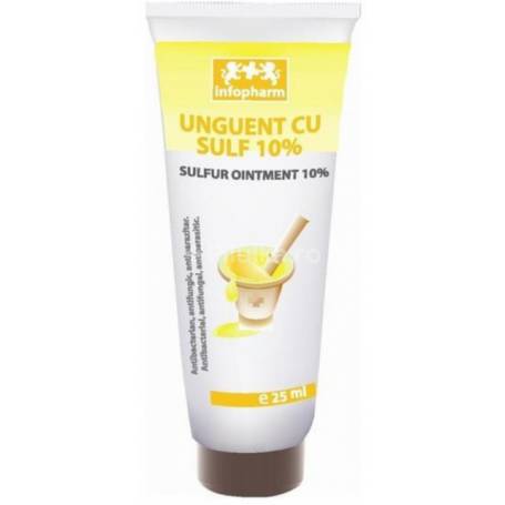 Unguent cu sulf 10%, 25ml - Infofarm