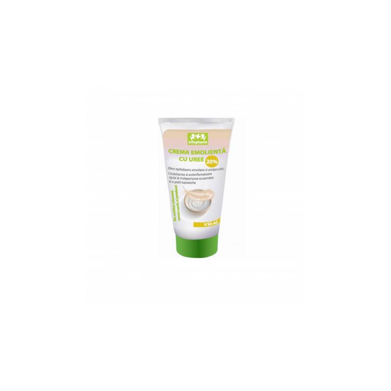 Crema emolienta cu uree 20%, 50ml - Infofarm