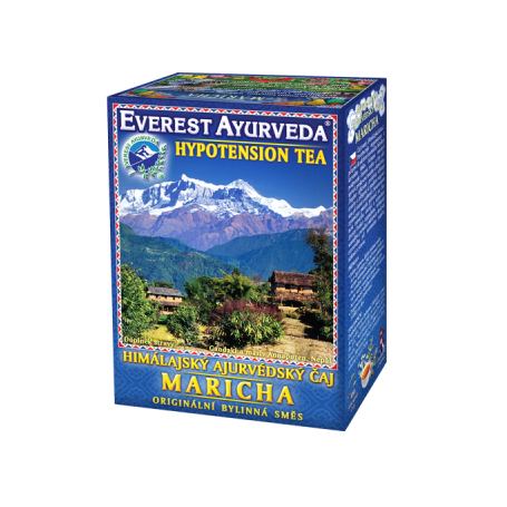 Ceai ayurvedic pentru Tensiune arteriala scazuta - MARICHA  - 100g Everest Ayurveda