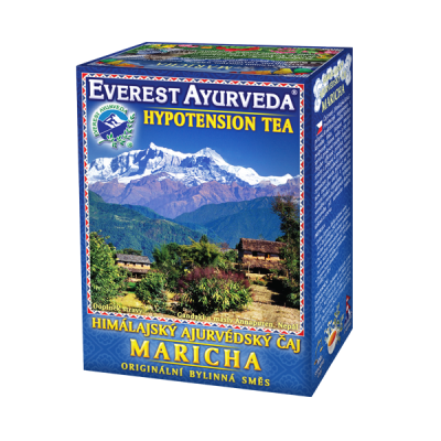 Everest Ayurveda Tea Ceai ayurvedic pentru tensiune arteriala scazuta - maricha - 100g everest ayurveda