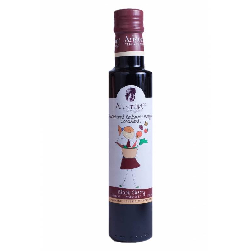 Otet balsamic cu cirese negre, 250ml - Ariston