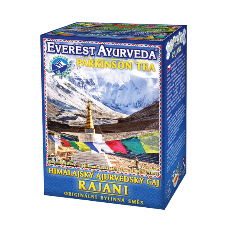 Ceai ayurvedic parkinson - rajani - 100g everest ayurveda