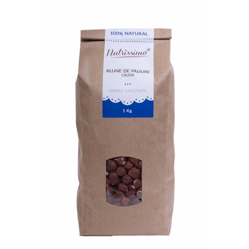 Alune de padure crude, 1kg - Nutrissimo