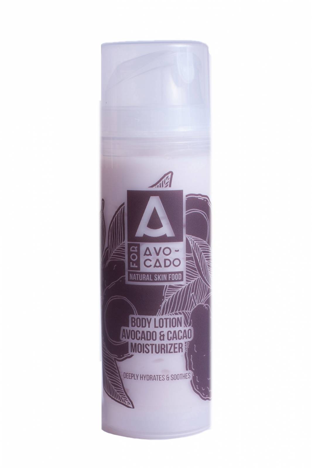 Crema de corp cu avocado si cacao, 150ml - a for avocado