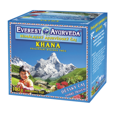 Everest Ayurveda Tea Ceai ayurvedic digestie copii - khana - 100g everest ayurveda