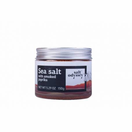 Sare de mare, cu paprika afumata, 150g - Salt Odyssey