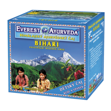 Ceai ayurvedic somn linistit copii - BIHARI - 100g Everest Ayurveda