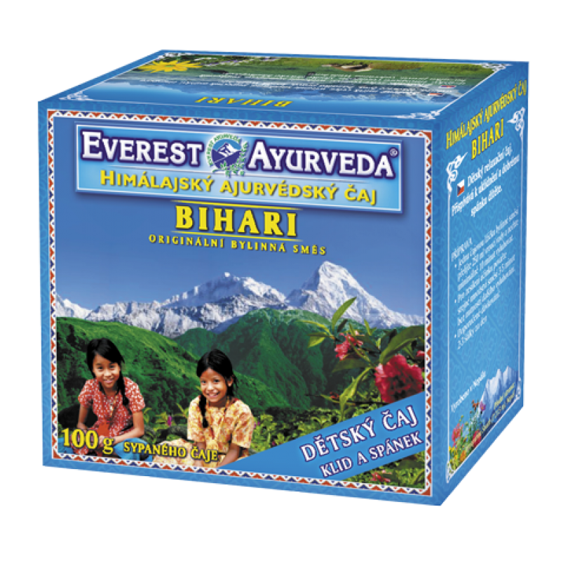 Ceai Ayurvedic Somn Linistit Copii - Bihari - 100g Everest Ayurveda