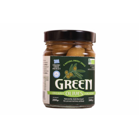 Masline verzi borcan, eco-bio, 200g - Kapa Olive Farm
