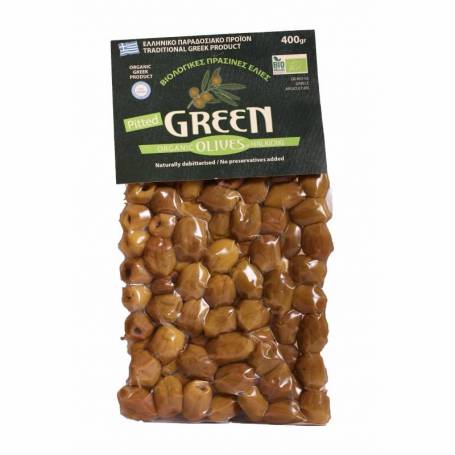 Masline verzi fara samburi, 400g - Kapa Olive Farm