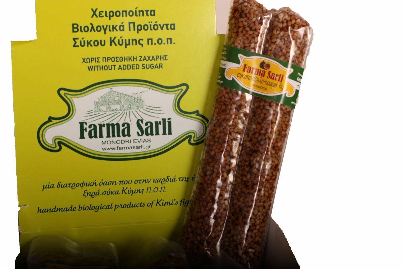 Baton smochine cu susan si miere, fara zahar adaugat, eco-bio, 70g - farma sarli