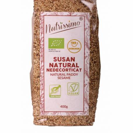 Susan natural nedecorticat, eco-bio, 400g - Nutrissimo