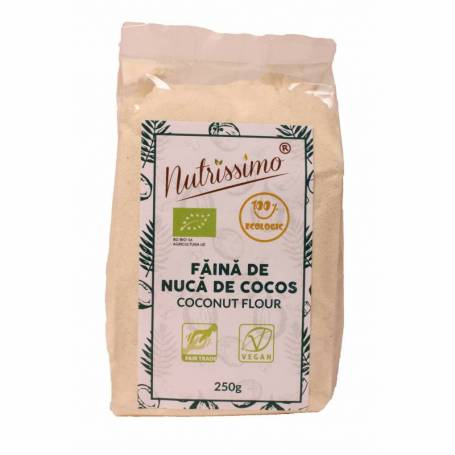 Faina de cocos, eco-bio, 250g - Nutrissimo