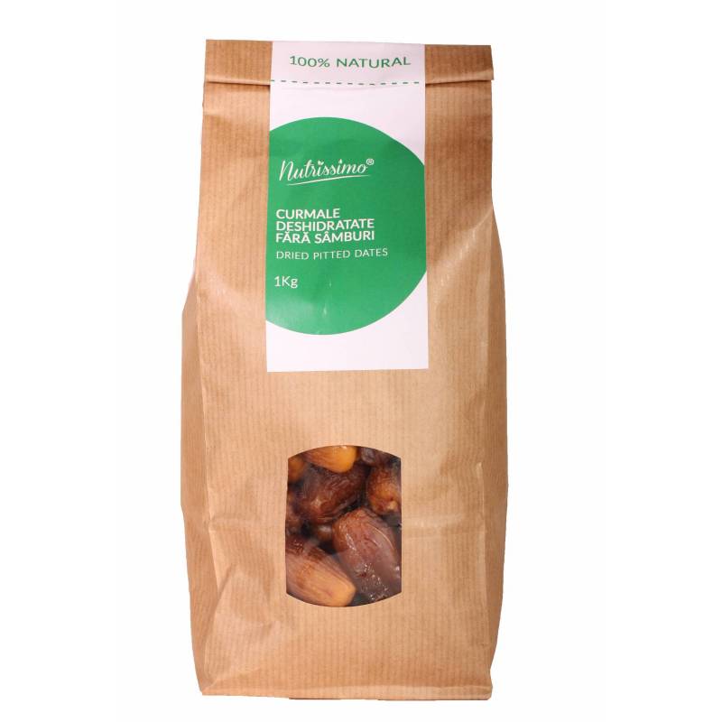 Curmale Deglet Nour, fara samburi, fara sirop de glucoza, 1kg -