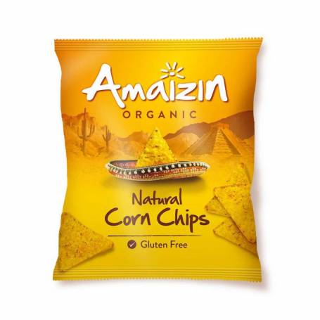 Chips de porumb natural, 250g - AmaizinOrganic