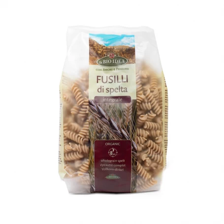 Fusili integral din spelta, 500g - La Bio Idea