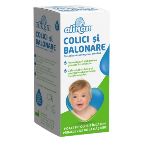 Emulsie colici si balonare Alinan, 50ml - Fiterman Pharma