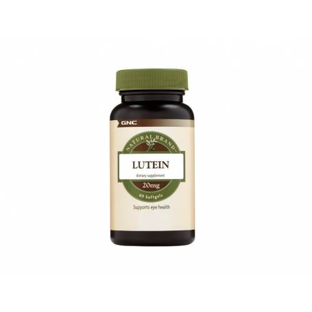 Natural Brand, Luteina 20mg, 60cps - Gnc