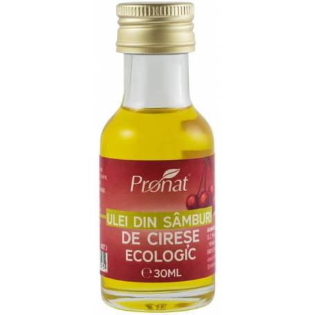 Ulei din samburi de cirese, eco-bio, 30ml - Pronat