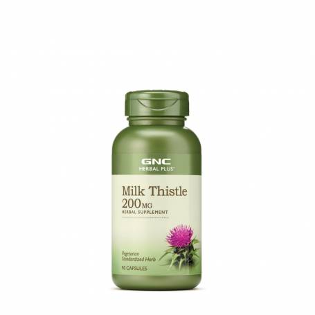 Milk Thistle 200Mg, Silimarina, 90cps - Gnc Herbal Plus