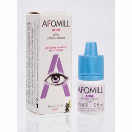 Afomill Afine, picaturi oculare fortifiant -10ml