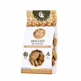 BISCUITI VEGANI CU MUSLI BIO – 150g - Hiper Ambrozia