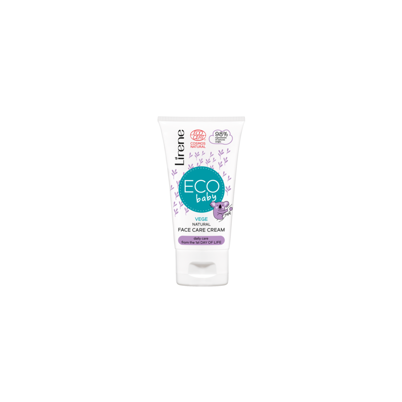 Crema de fata naturala pentru copii, eco-bio, 50ml - Lirene