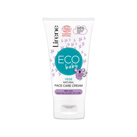 Crema de fata naturala 98% pentru copii, eco-bio, 50ml - Lirene