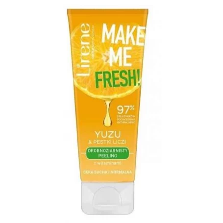 Scrub facial cu yuzu si litchi, 75ml - Lirene