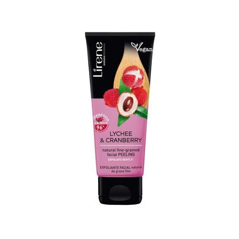 Peeling facial cu litchii si merisoare 75ml - Lirene