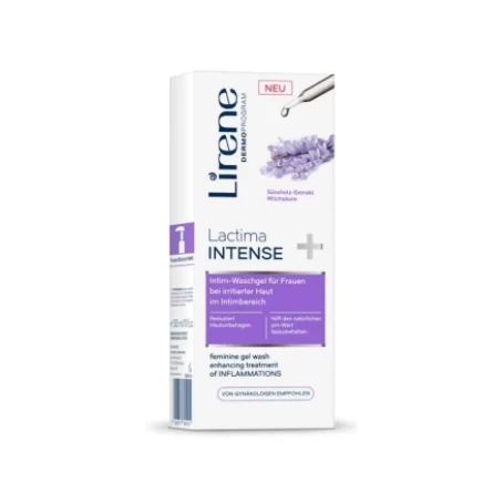 Gel intim lactima intense plus, 300ml - Lirene