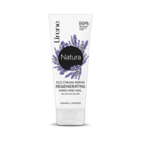 Crema-ser regeneratoare pentru maini si unghii cu lavanda, 75ml - Lirene