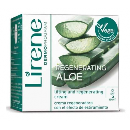 Crema regeneratoare zi si noapte aloe 40+, 50ml - Lirene