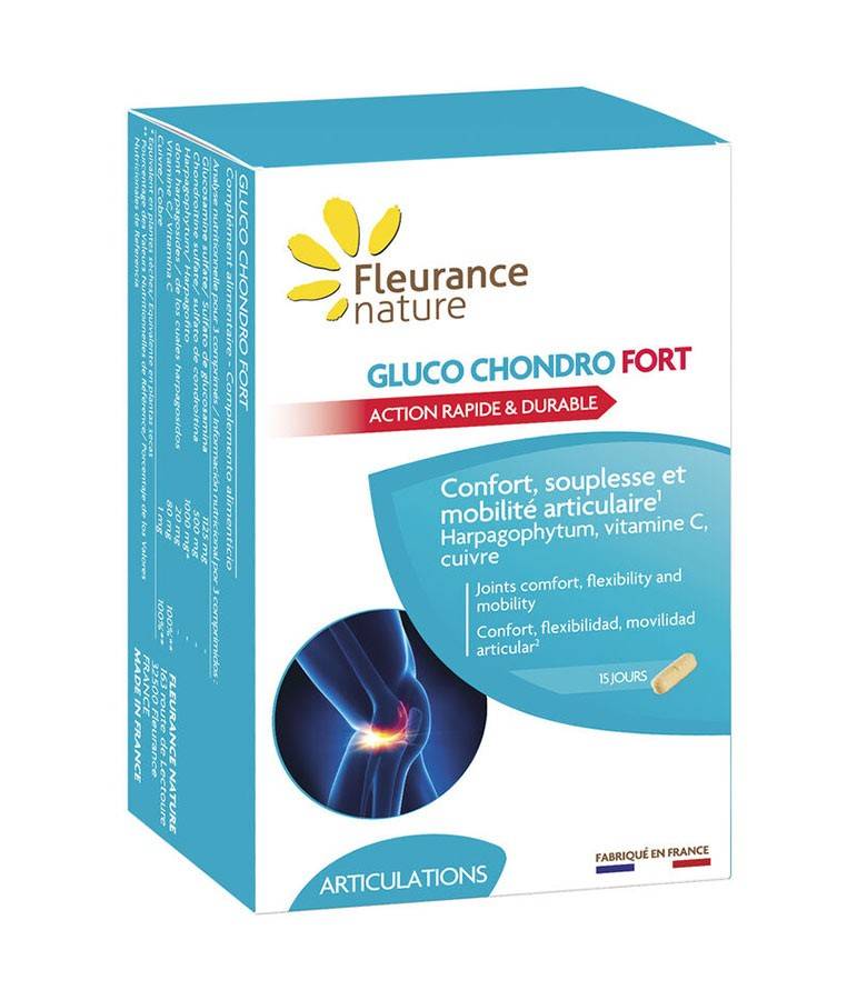 Gluco chondro fort supliment alimentar, 45cpr - fleurance nature